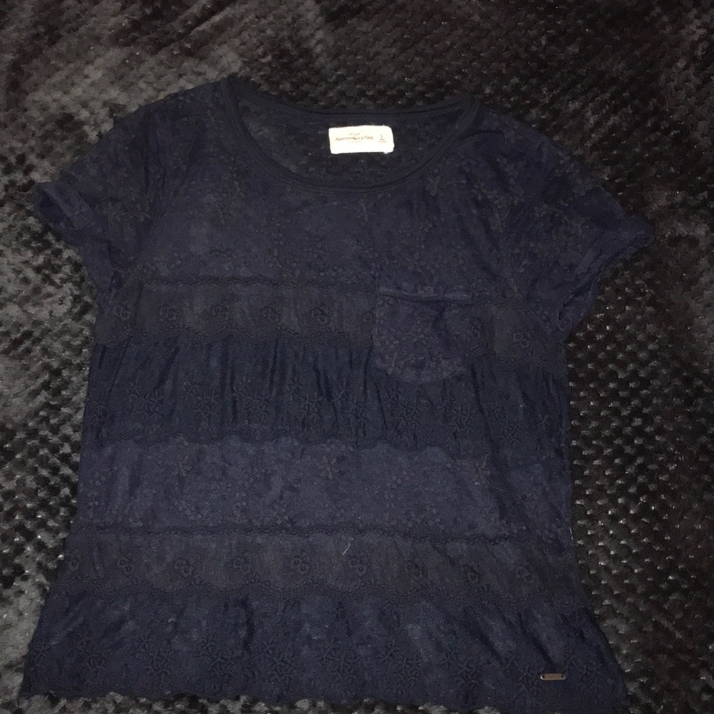 Sheer lace tshirt